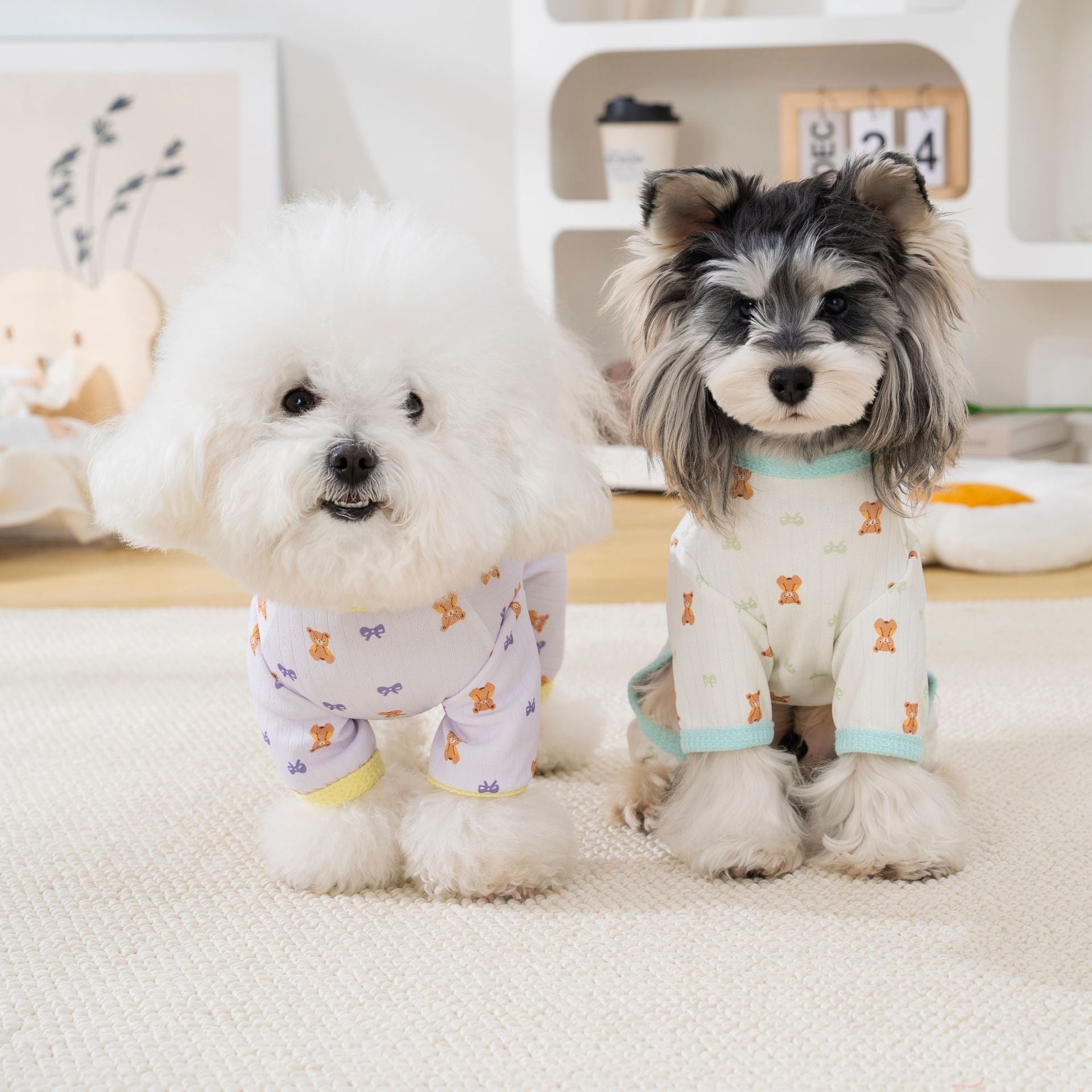 Pet dog four-leg pants pet dog home clothes cat home clothes pet dog clothes 26 banana home four-legs