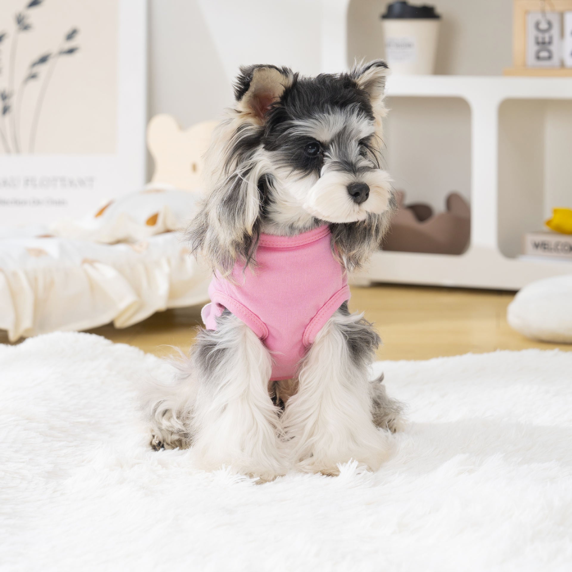 Dog vest cat clothes pet clothes cool clothes summer breathable t-shirt 26 color palette vest