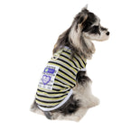 Pet clothes dog clothes pet apparel spring/summer new pet vest 26 korean style mesh striped vest