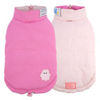 Fall Winter Warm Thickened Color Block pet Vest Teddy Bichon Pomeranian Small Dogs dog Clothes Wholesale