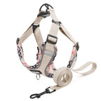 pet Leash Outdoor Corgi Harness French Bulldog dog Harness Vest Breathable Walking