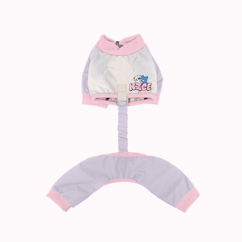 pet Spring Summer Outdoor Stain Resistant Waterproof Walking Teddy Schnauzer dog Wholesale