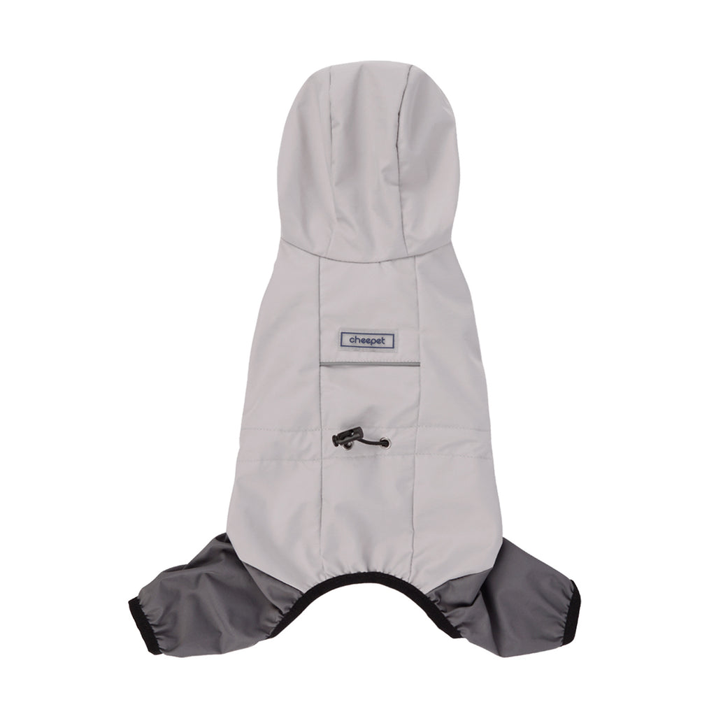 pet Raincoat Color Block Waterproof Small to Medium Dogs dog Clothes Hooded Raincoat Wholesale