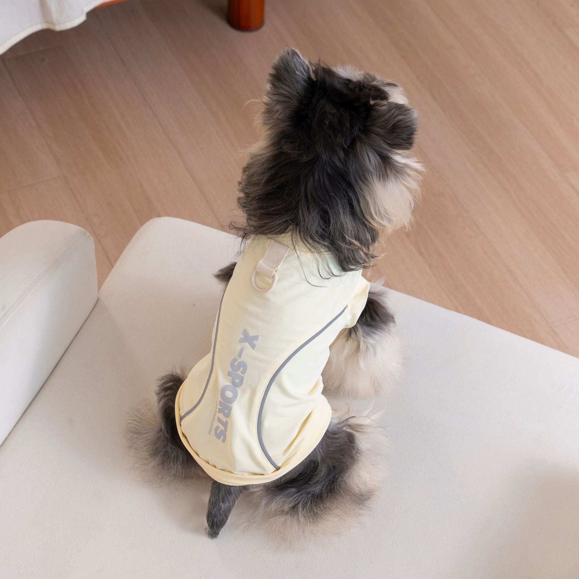Pet clothes dog clothes pet apparel spring/summer new reflective pet t-shirt luminous 26 reflective sports t-shirt
