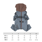 Waterproof Dog Raincoat – Leash-Friendly Outdoor Jacket