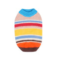 pet Fall Winter Warm Sweater Striped Sleeveless Knitted dog