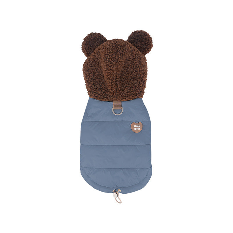 dog Clothes Fall Winter New Teddy pet Clothes Winter Thickened 25warm