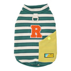 Cross-border new arrival amazon korean pet clothes fashiontrendy puppy clothes summer thin breathable t-shirt