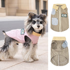 Pet clothes dog cat clothes pet clothing spring and summer new pet outwear 26 korean style washed outwear