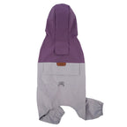 pet Raincoat Waterproof Four-leg Small Medium dog Hooded Wholesale