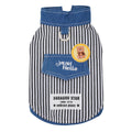 Pet clothes dog cat clothes breathable denim pet clothing spring and summer new pet 26 stripe denim jacket