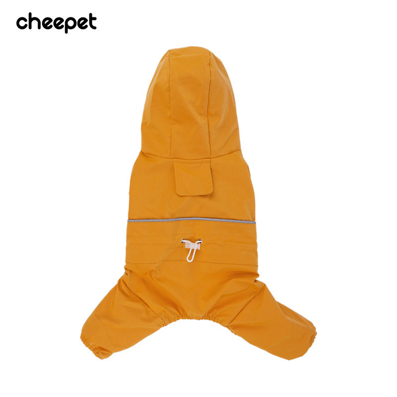 Cross Border pet Outdoor Windbreaker Waterproof Teddy Bichon Schnauzer dog Raincoat
