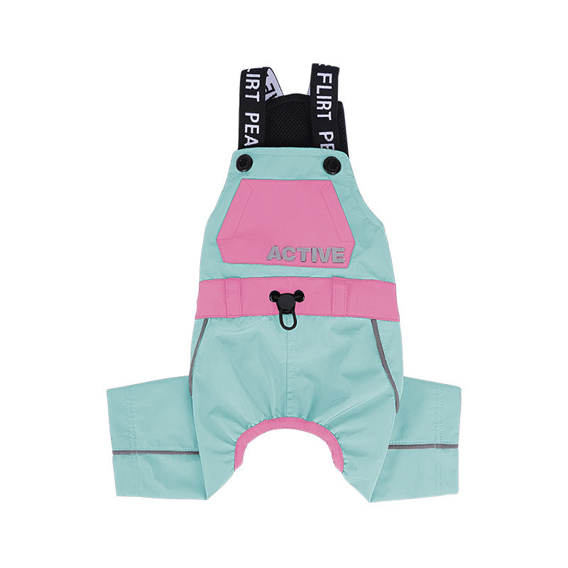 dog Clothes Spring Summer Two Leg Outerwear Schnauzer Outdoor
