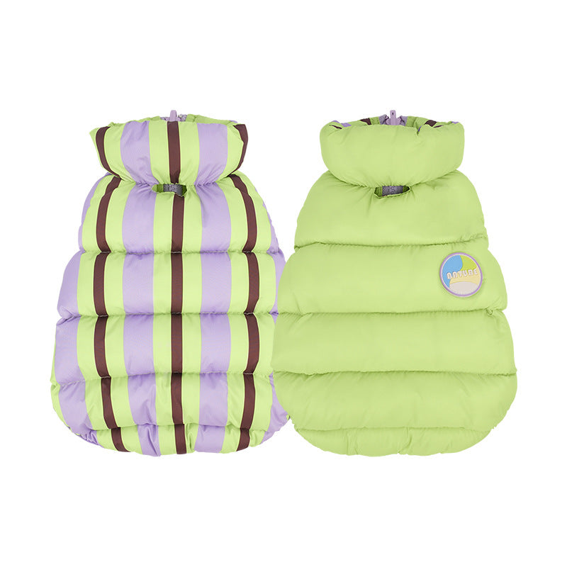 pet Fall Winter Vest Cotton Jacket Schnauzer Versatile dog Clothes Wholesale