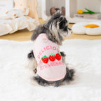 Pet clothes dog cat clothes pet clothing spring and summer new pet 26 three-dimensional doll fruit vest