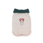 pet Fall Winter Solid Color Cotton Jacket Color Block Lapel Leash-friendly dog Versatile dog Clothes Wholesale