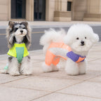 Pet apparel, dog clothes, four-legged outfit, korean style spring/summer new arrival, 26-piece mesh sports four-leg suit