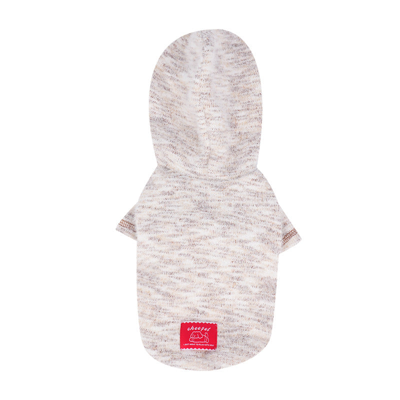 pet Clothes Fun Fall Winter dog Hoodie Hooded Two Leg Fleece Teddy Schnauzer Small to Medium Dogs