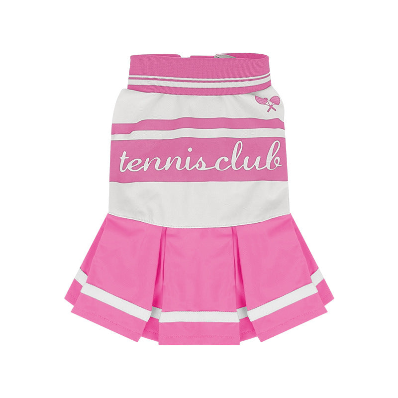 Spring Summer New Arrival dog pet Clothes Dress Tennis Bichon Schnauzer Sleeveless Skirt