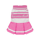 Spring & Summer Tennis Dog Dress – Sleeveless Bichon & Schnauzer Skirt