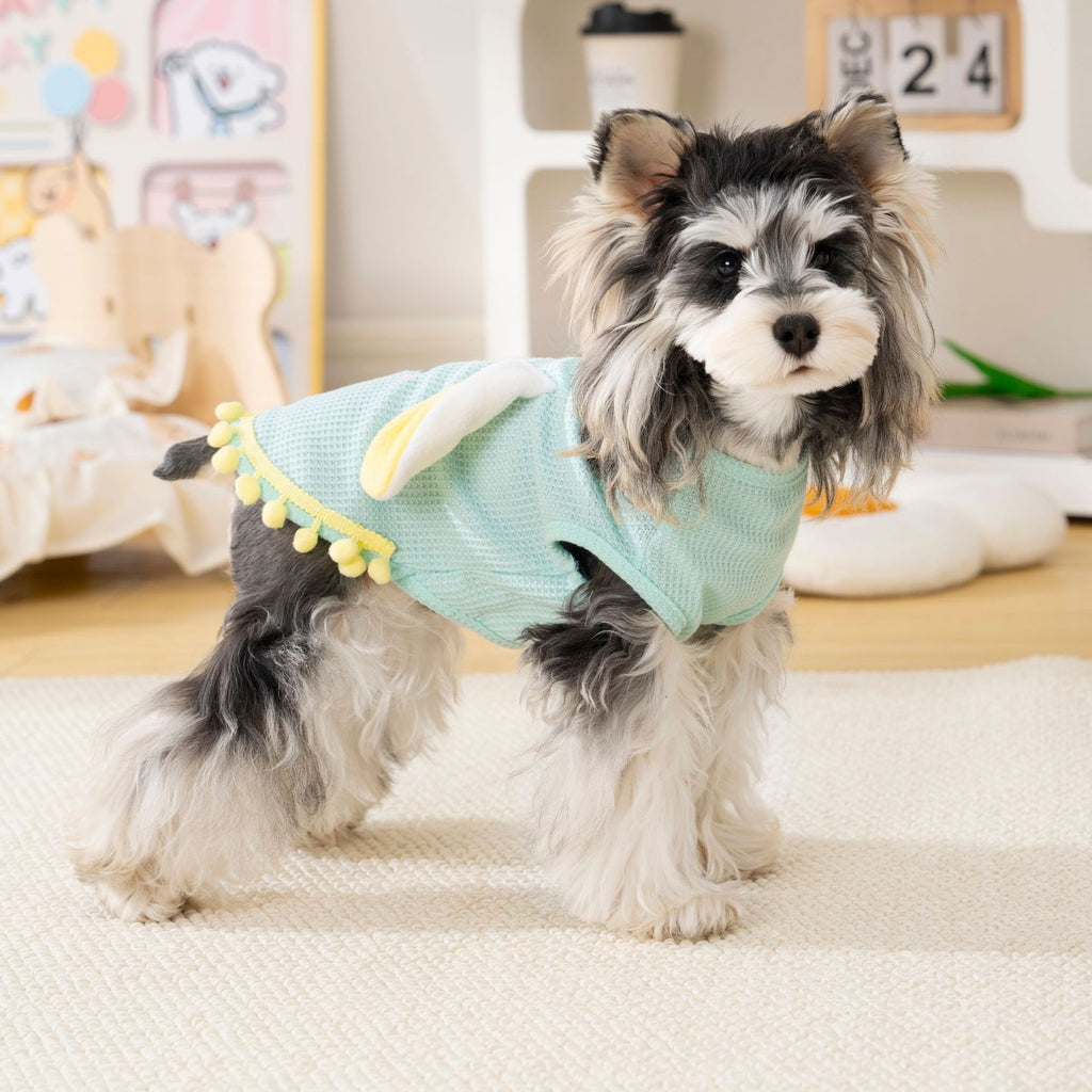 Pet clothes dog cat clothes breathable pet clothing spring and summer new pet vest 26 little elephant vest