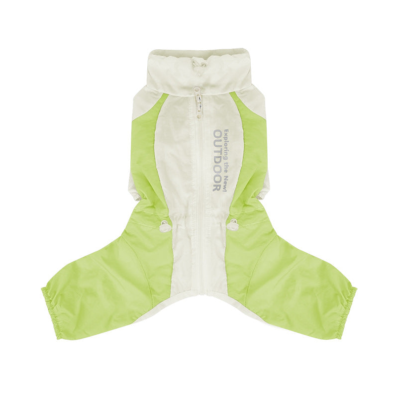 Summer dog Four Leg Cool Touch Small to Medium Dogs Outdoor Breathable pet Clothes Bichon