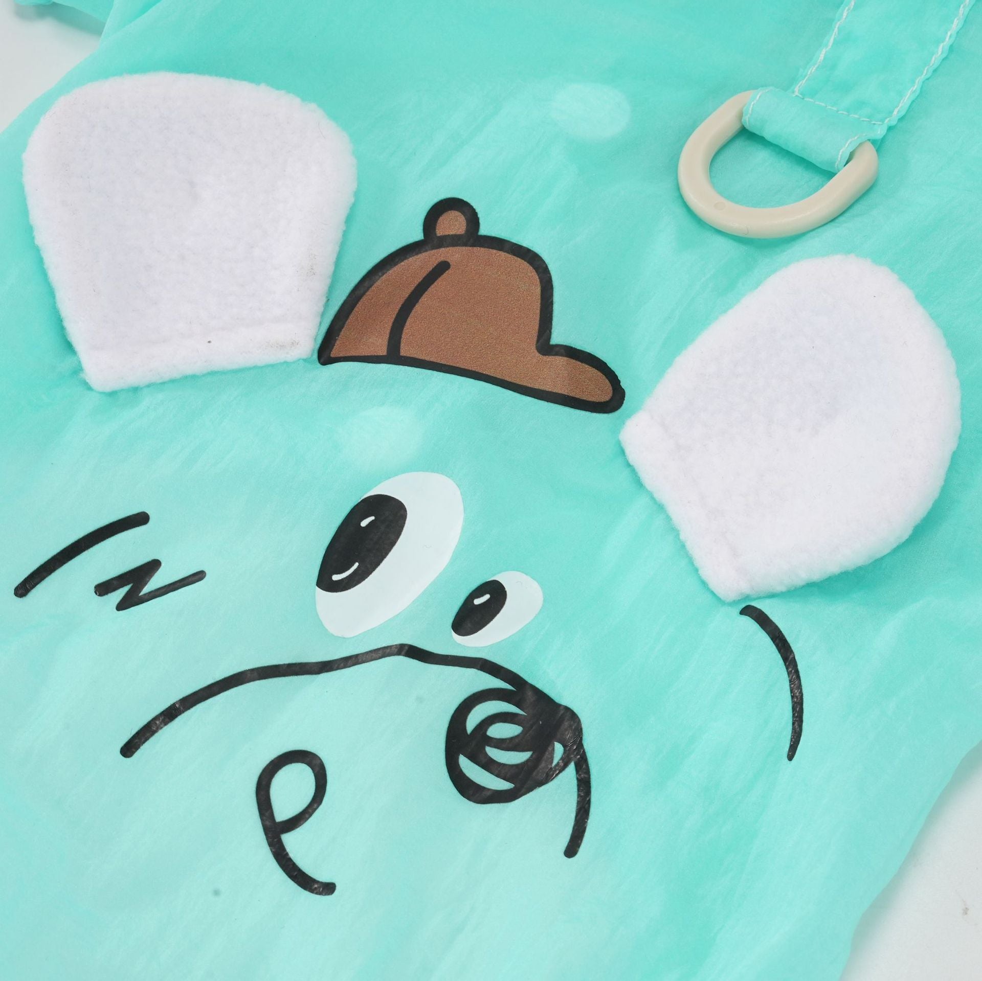 Pet apparel waterproof pet clothes dog clothes four-legged suit spring/summer new 1.3kg color hooded skin suit