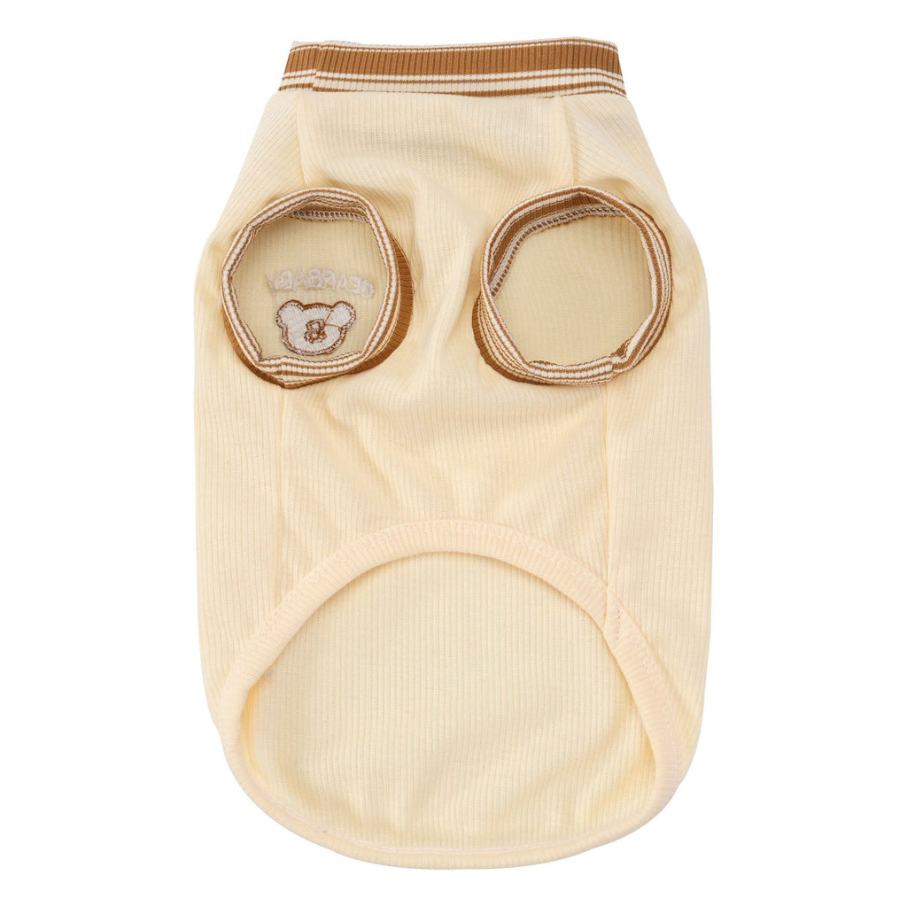 Pet clothes dog clothes pet apparel t-shirt spring/summer new pet vest 26 bear head embroidered t-shirt