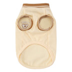 Pet clothes dog clothes pet apparel t-shirt spring/summer new pet vest 26 bear head embroidered t-shirt