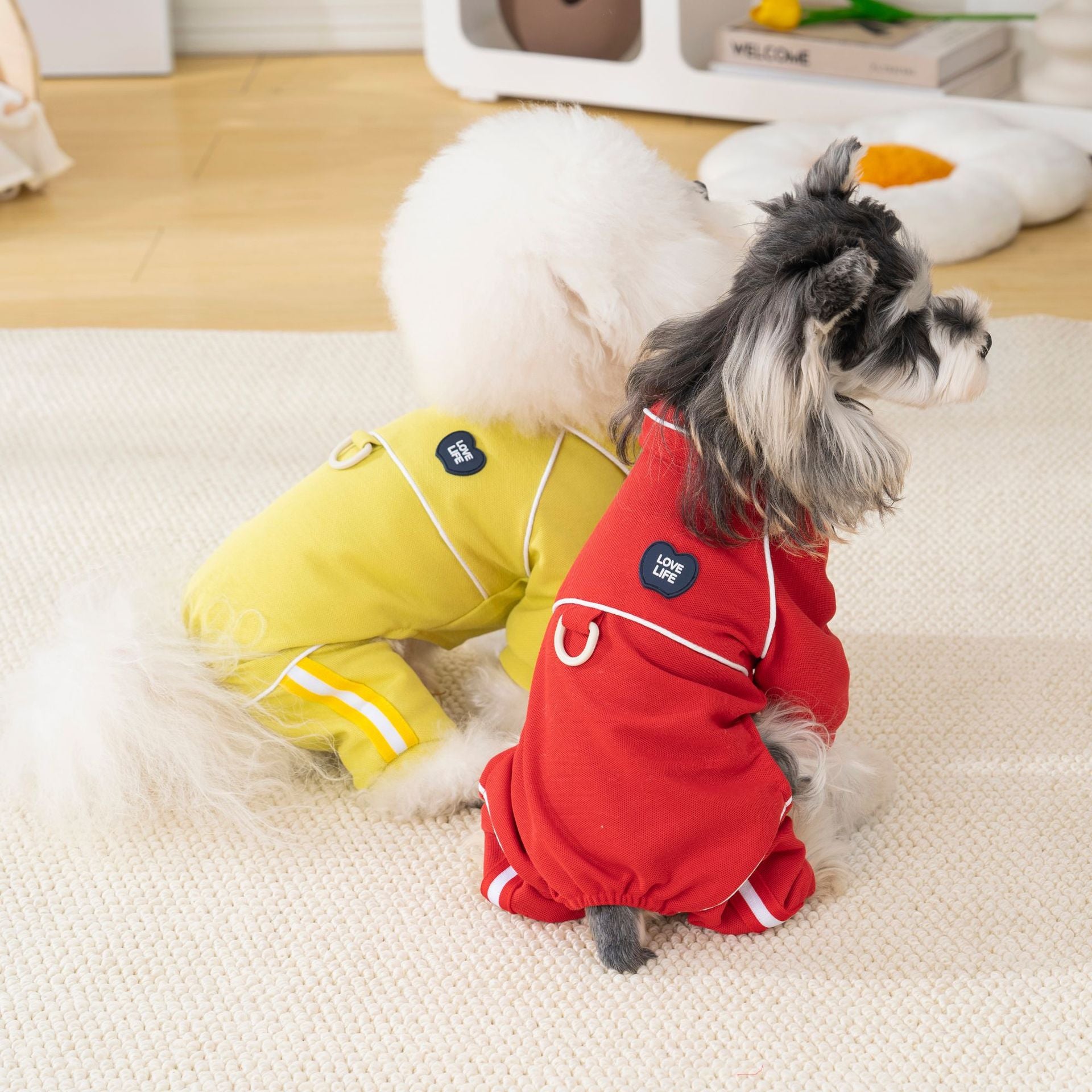 Pet clothing pet clothes dog clothes four-legged clothes k-style spring and summer new arrival 26 dynamic pique four legs
