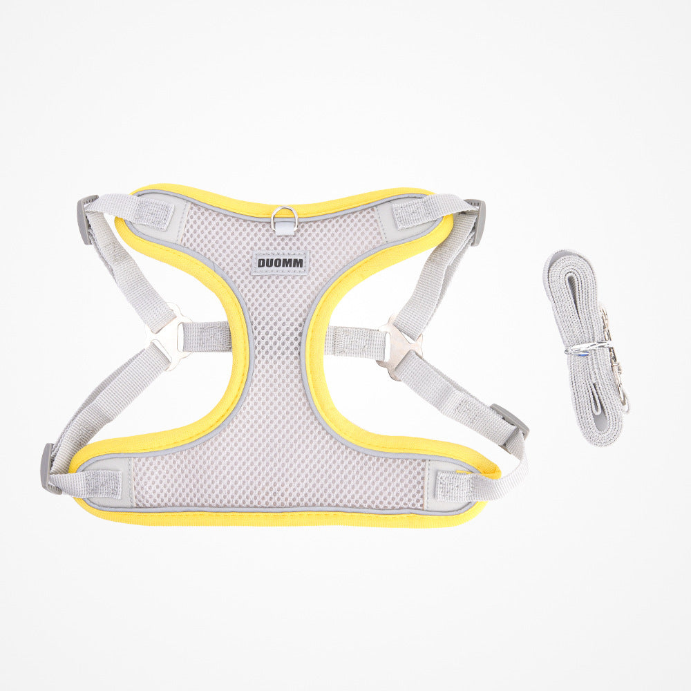 Summer New Leash Lightweight pet Harness Vest Breathable dog Harness