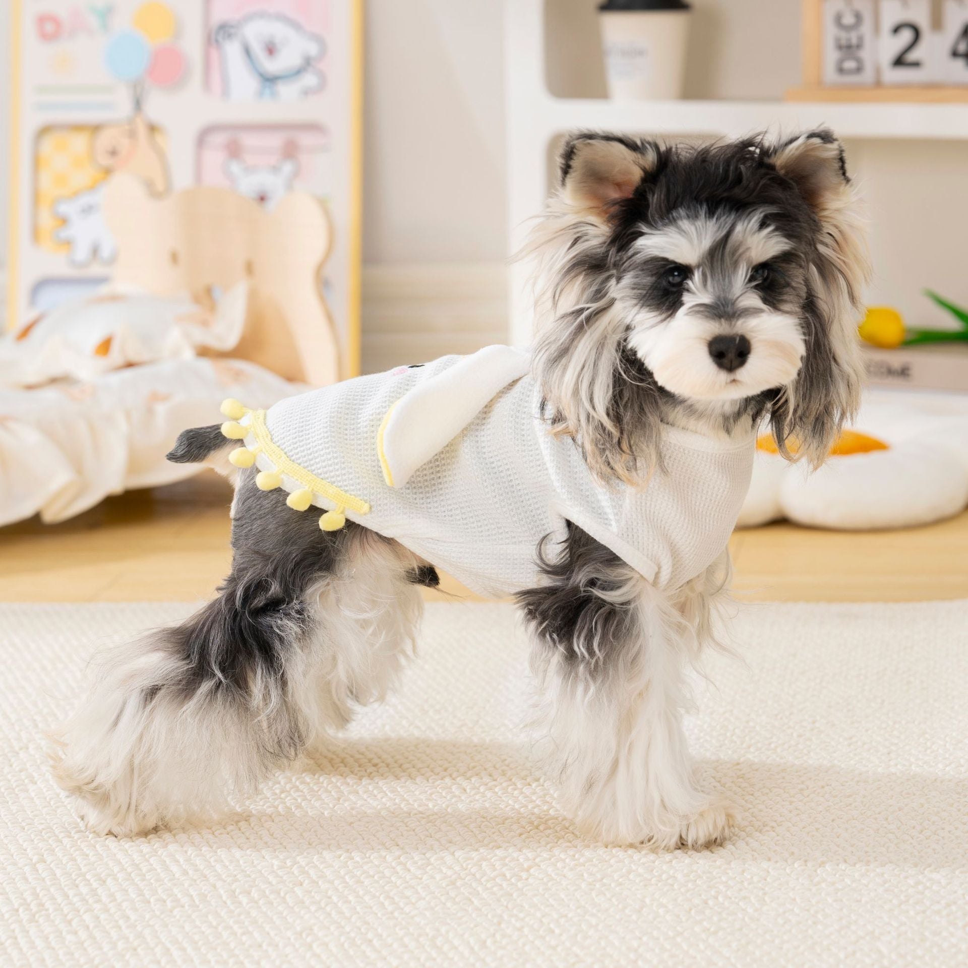 Pet clothes dog cat clothes breathable pet clothing spring and summer new pet vest 26 little elephant vest