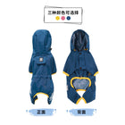 Lightweight Waterproof Dog Raincoat | Outdoor Walking Jacket