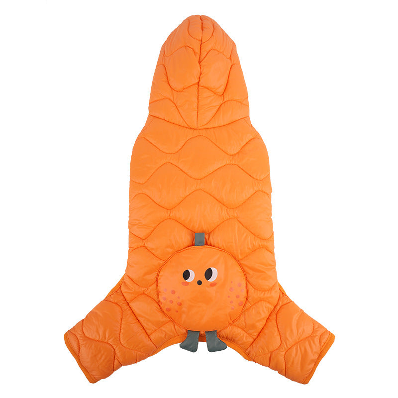dog Four Leg Cartoon Outdoor Windproof Teddy Bichon Small Dogs dog Clothes Wholesale