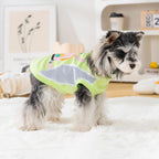 Pet clothes dog clothes cat pet clothing spring and summer new pet vest t-shirt 26 backpack printed t-shirt