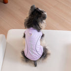 Pet clothes dog clothes pet apparel spring/summer new reflective pet t-shirt luminous 26 reflective sports t-shirt