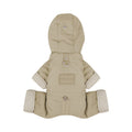 pet Cotton Jacket Winter Warm Small to Medium Dogs Hooded Windproof Waterproof Leash dog Clothes