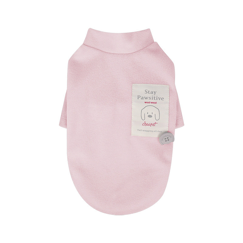 Fall Winter New dog Clothes Simple Two Leg Base Layer Teddy Bichon Wholesale