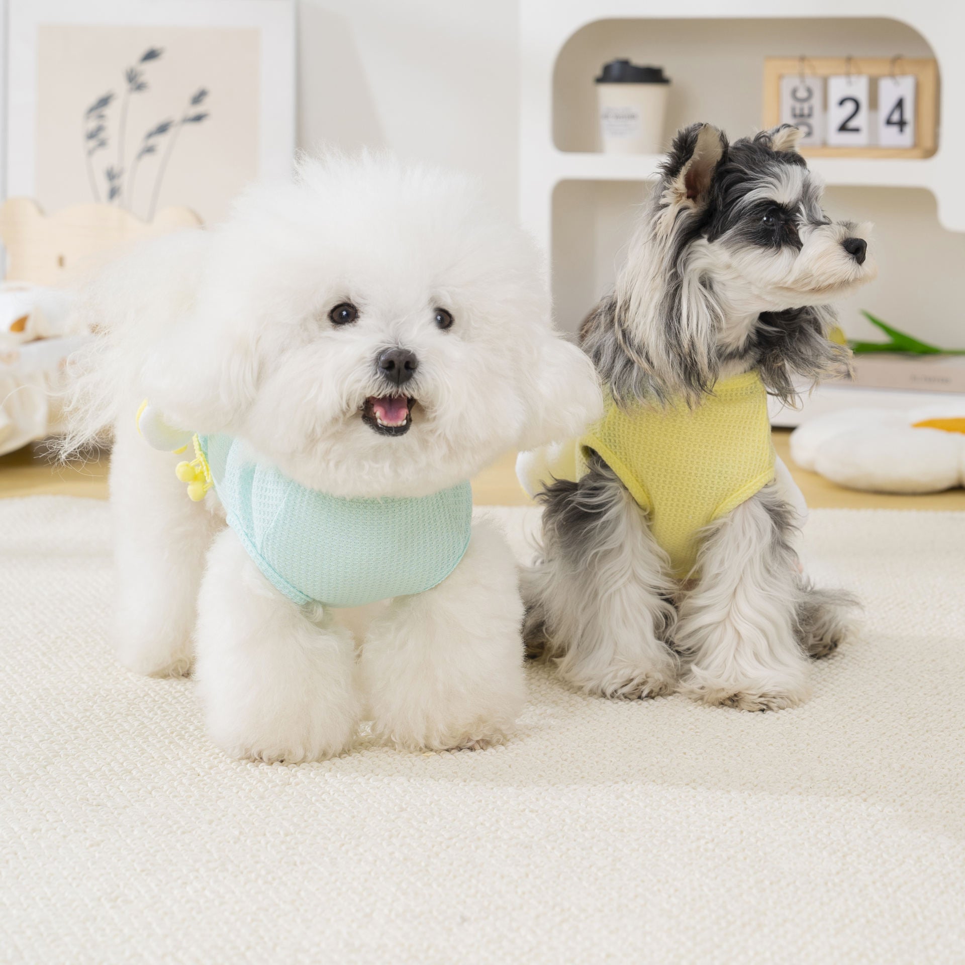 Pet clothes dog cat clothes breathable pet clothing spring and summer new pet vest 26 little elephant vest