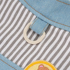 Pet clothes dog cat clothes breathable denim pet clothing spring and summer new pet 26 stripe denim jacket