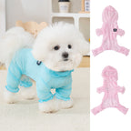 Pet apparel waterproof pet clothes dog clothes four-legged suit spring/summer new 26 mesh mosquito-proof four-leg pants