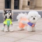 Pet apparel, dog clothes, four-legged outfit, korean style spring/summer new arrival, 26-piece mesh sports four-leg suit