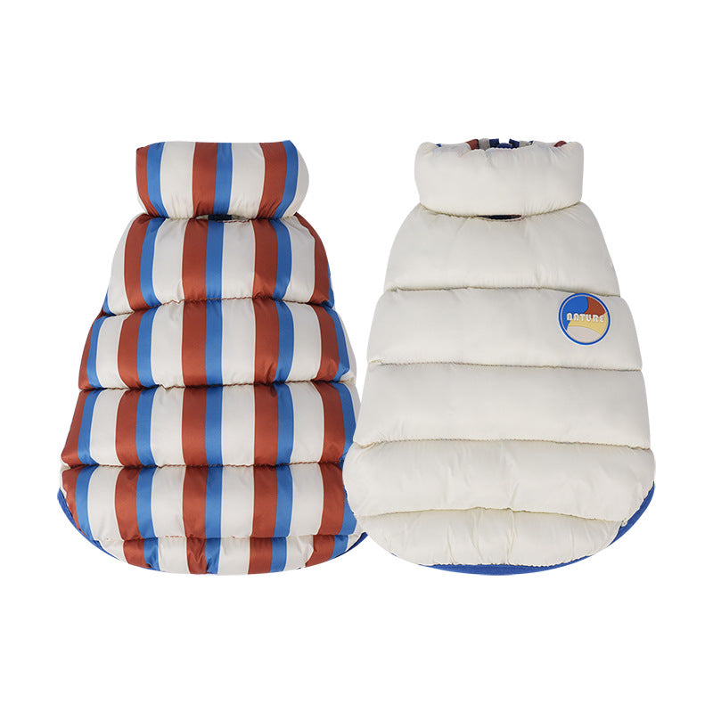 pet Fall Winter Vest Cotton Jacket Schnauzer Versatile dog Clothes Wholesale