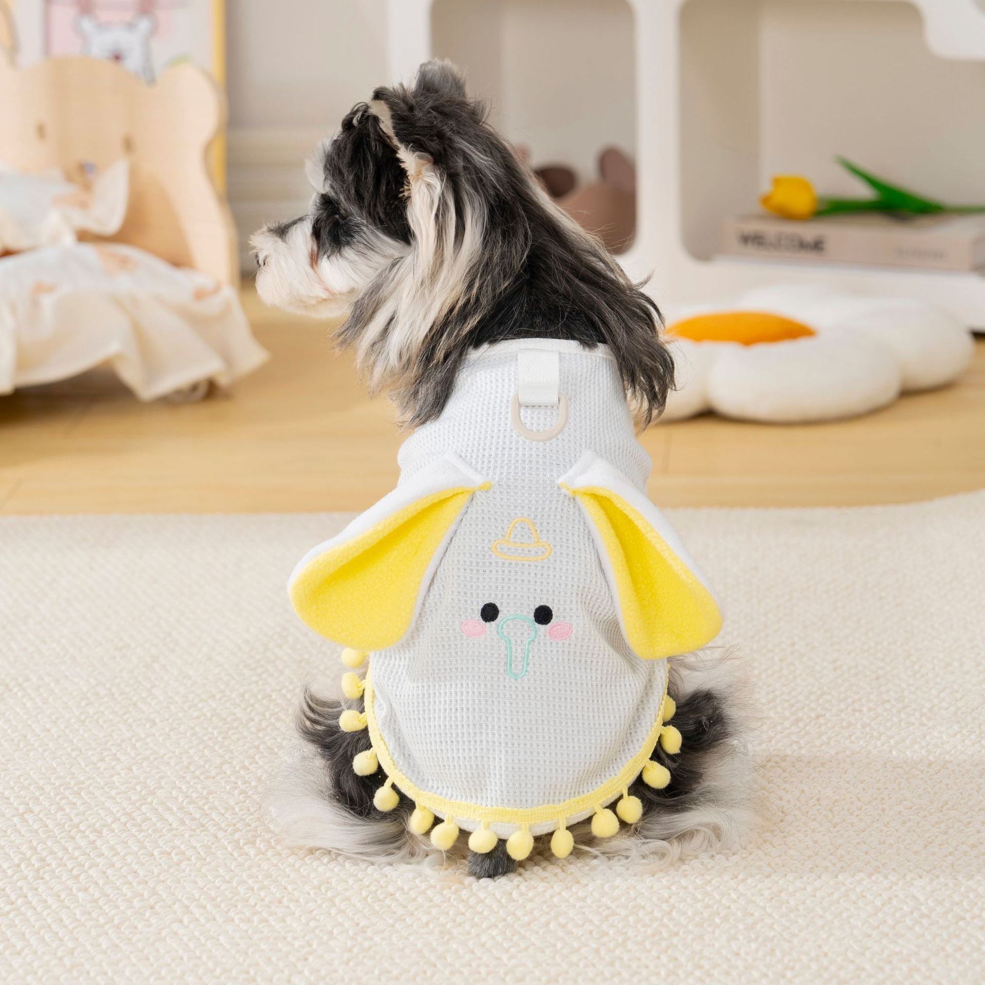 Pet clothes dog cat clothes breathable pet clothing spring and summer new pet vest 26 little elephant vest