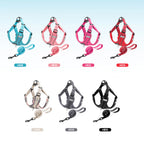 pet Leash Outdoor Corgi Harness French Bulldog dog Harness Vest Breathable Walking