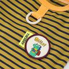 Pet clothes dog cat clothes pet apparel spring/summer new pet vest 26 dinosaur logo striped vest