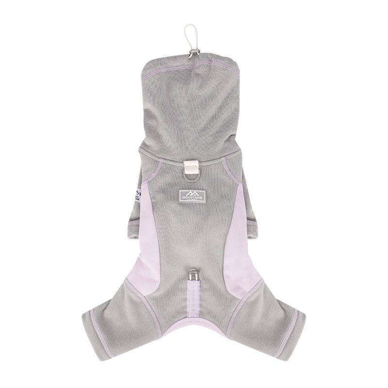 dog Clothes Fall Winter Thickened Warm Simple Four Leg Base Layer