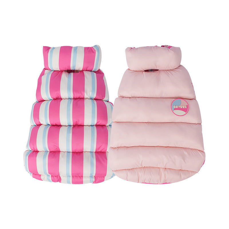 pet Fall Winter Vest Cotton Jacket Schnauzer Versatile dog Clothes Wholesale