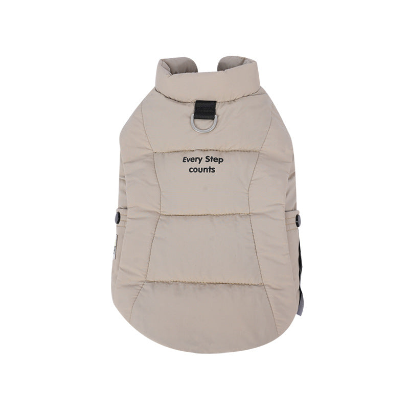 pet Vest Fall Winter Hot Selling Warm Fashion Versatile Small to Medium Dogs Teddy Bichon dog Outdoor