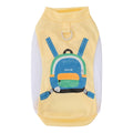 Pet clothes dog clothes cat pet clothing spring and summer new pet vest t-shirt 26 backpack printed t-shirt